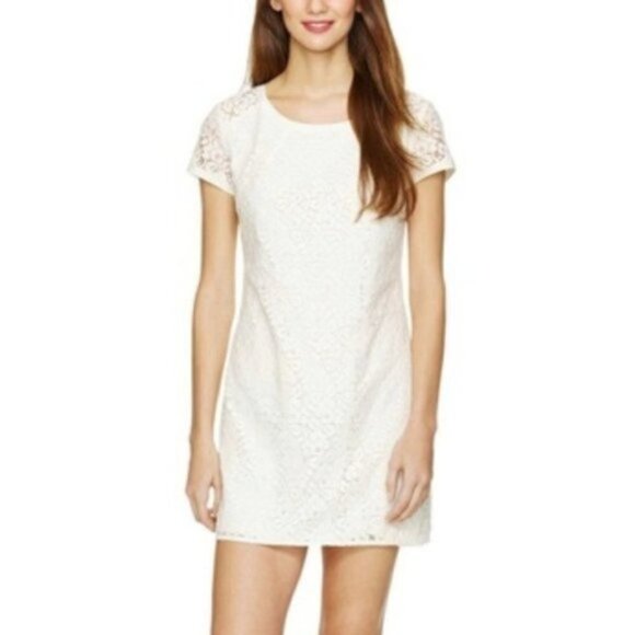 ARITZIA | Talula Oji lace dress burgundy red sz 4 - Picture 2 of 4